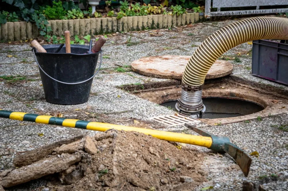 Fosse septique à Eperrais